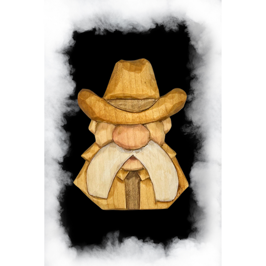 bandsaw cutout cowboy woodcarving beginner