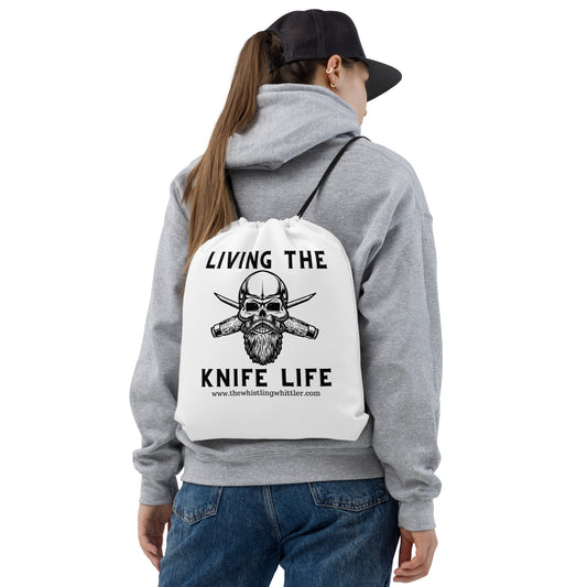 Living the Knife Life - Drawstring bag