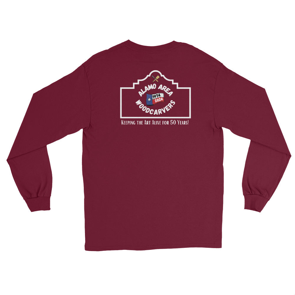 AAWC 50th Anniversary Logo 100% Cotton Long Sleeve Shirt