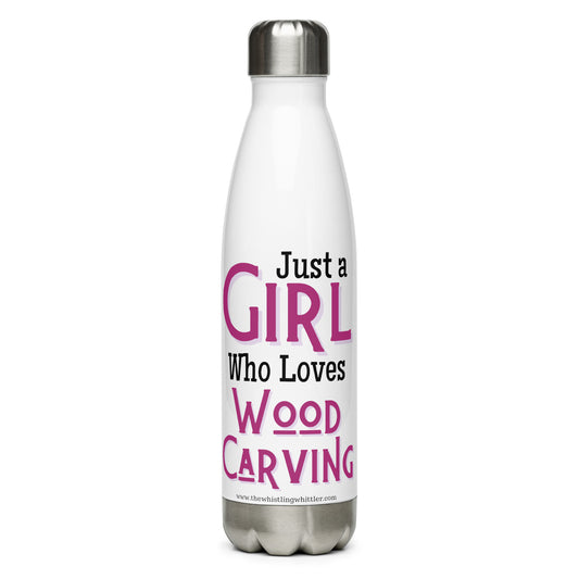 Just a Girl Stainless Steel Water Bottle