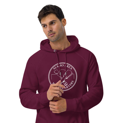 AAWC Standard Logo Unisex eco raglan hoodie
