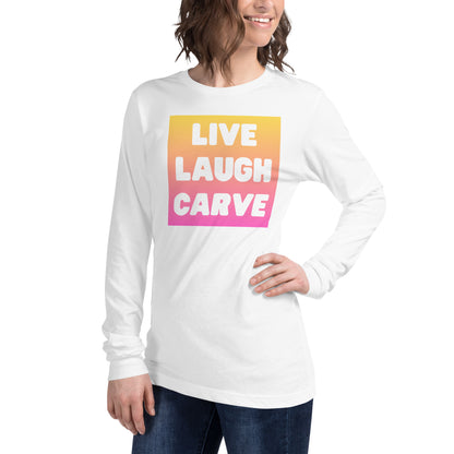 Live Laugh Carve Unisex Long Sleeve Tee
