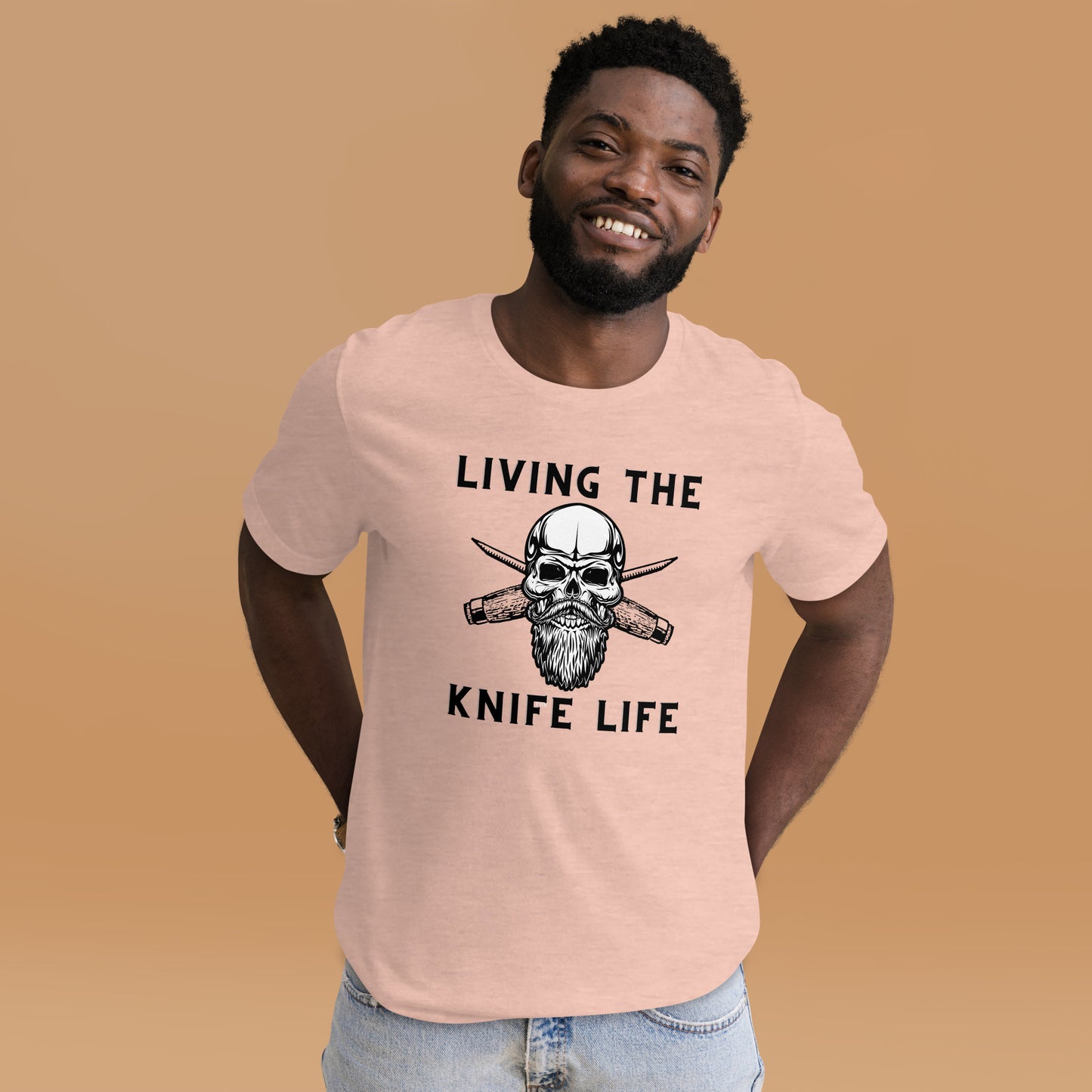 Living the Knife Life - Unisex t-shirt - Light Colors