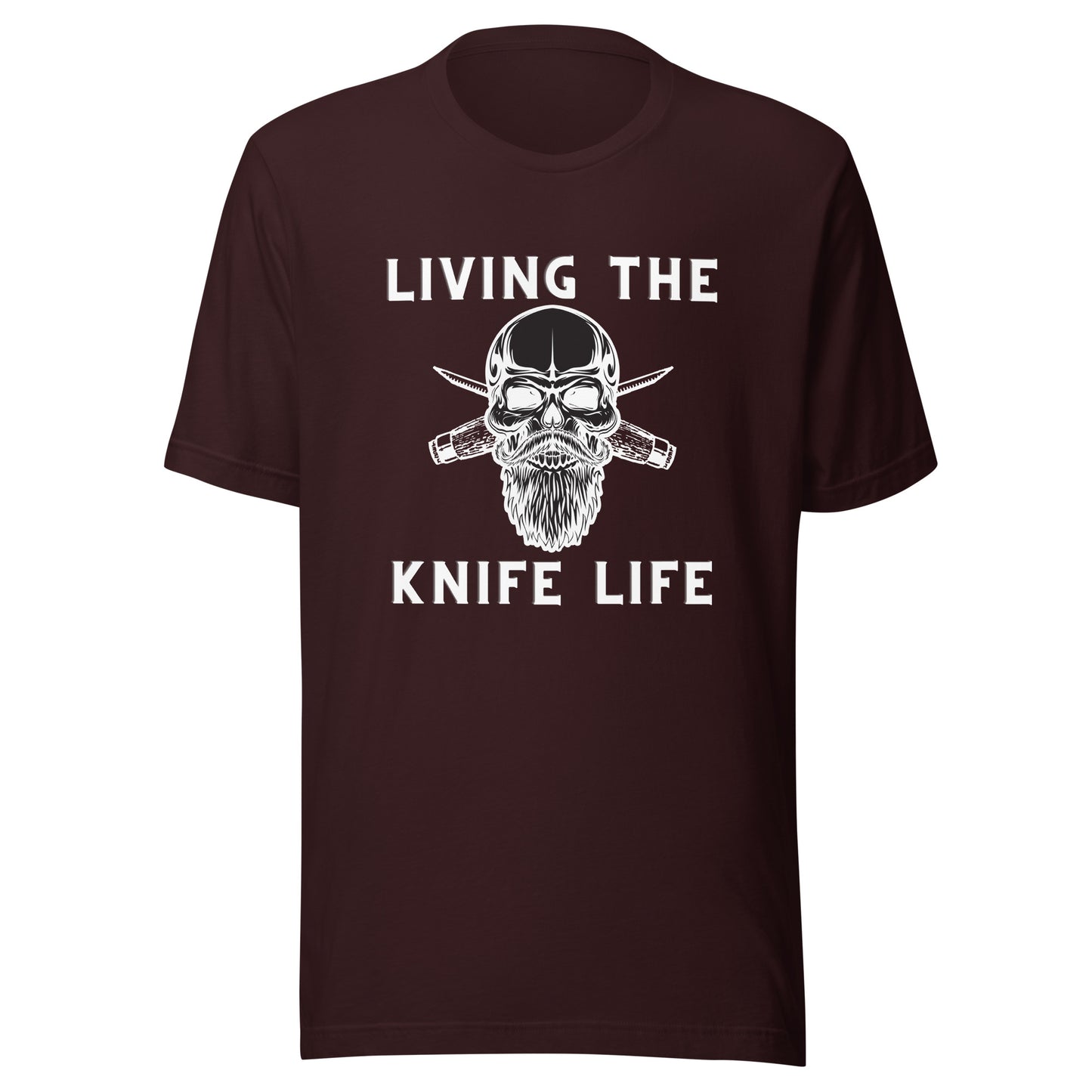 Living the Knife Life - Unisex t-shirt - Dark Colors