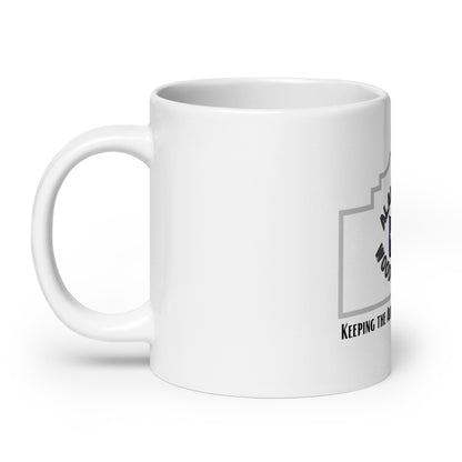 AAWC White glossy mug