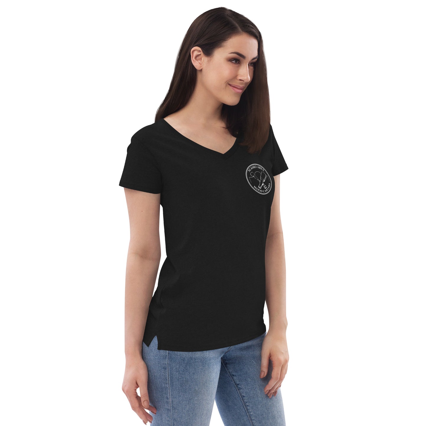 AAWC Standard Women’s recycled V-neck t-shirt