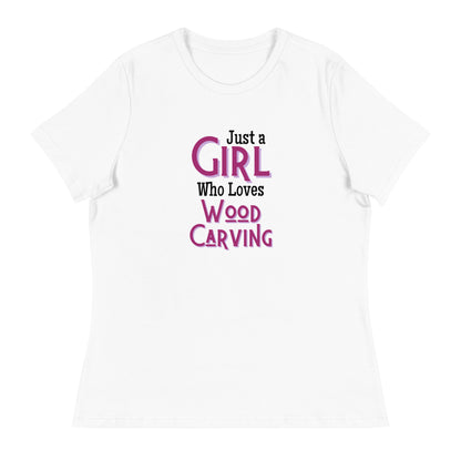 Just a Girl - Women's Relaxed T-Shirt
